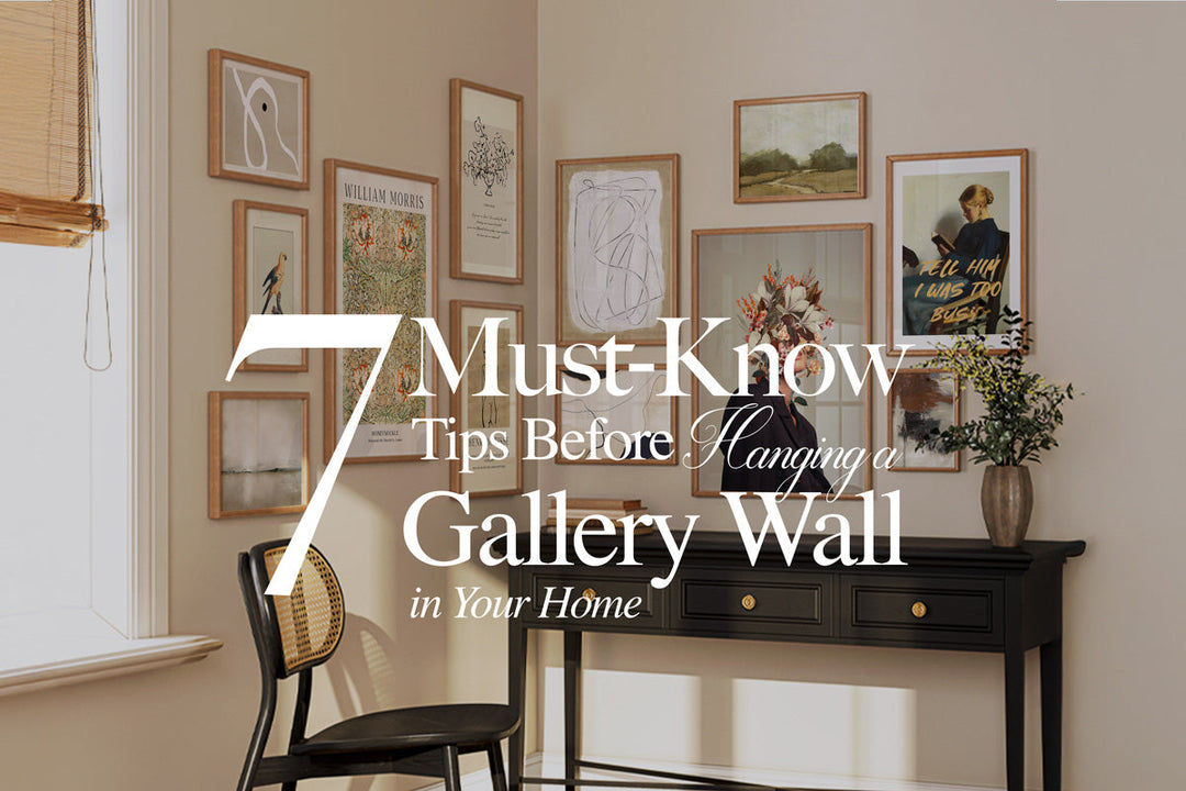 7 Must-Know Tips Before Hanging a Gallery Wall in Your Home