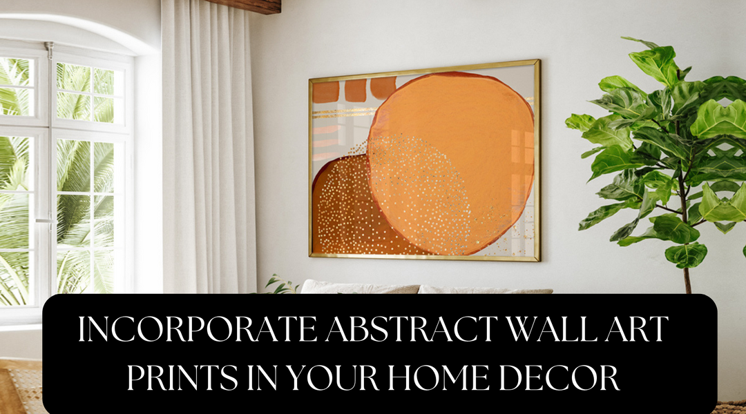 Featured Image for nook at you's blog - How to incorporate abstract wall art in your home decor