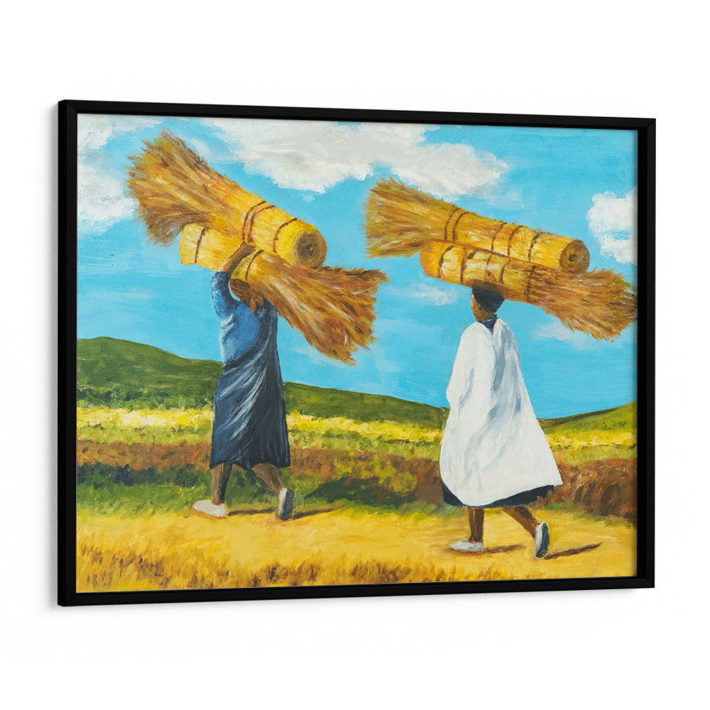 Balance by Colleen Hefer – African Landscape Painting - XS / Matte Paper / Rolled Art - Nook At You