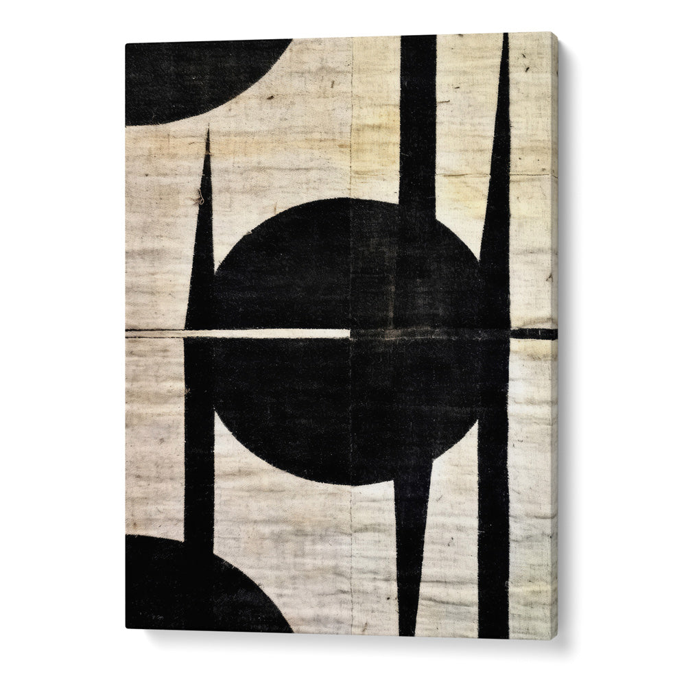 Fixed Circle Abstract Painting-Rolled Art-Nook At You