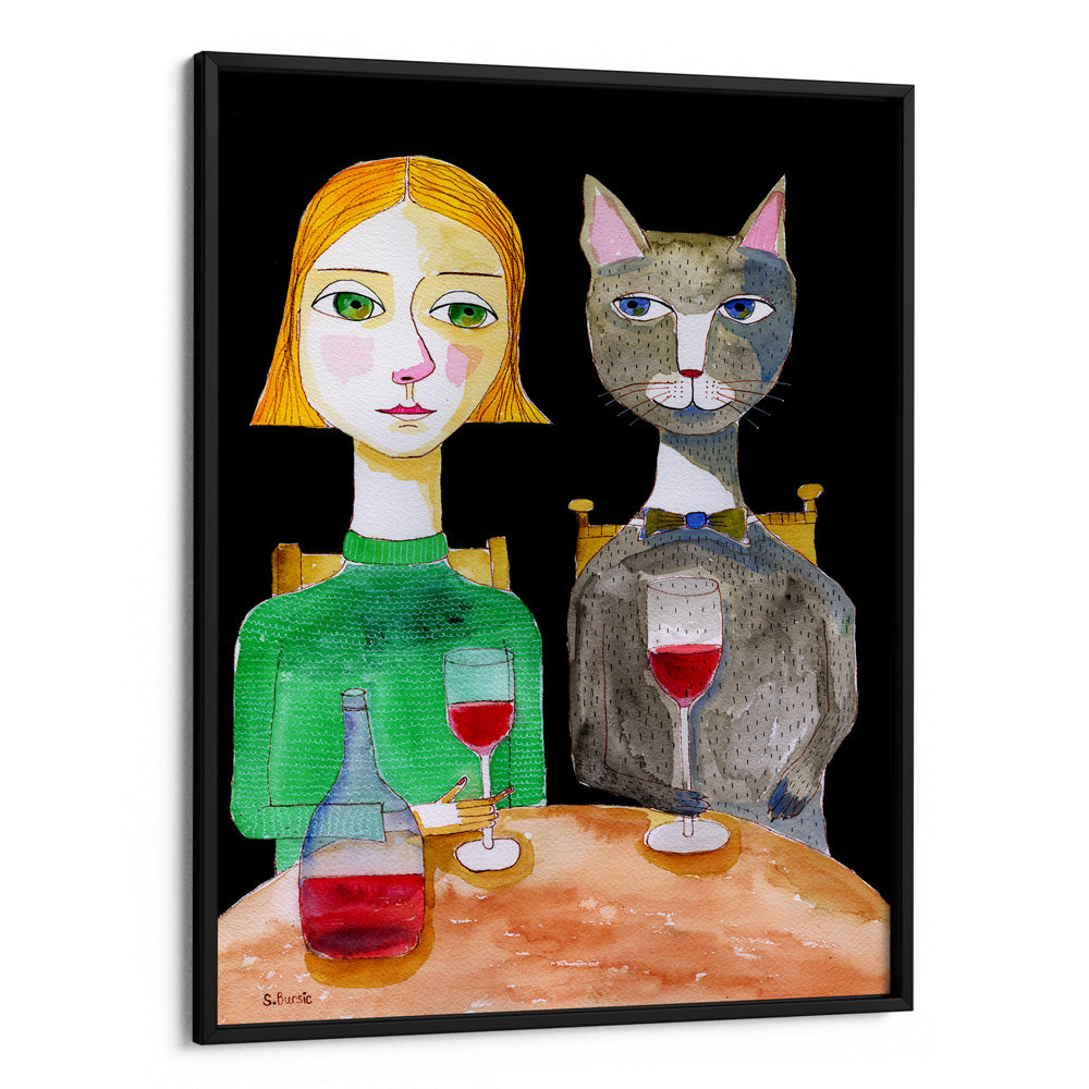 Best Friends - XS / Matte Paper / Rolled Art - Nook At You