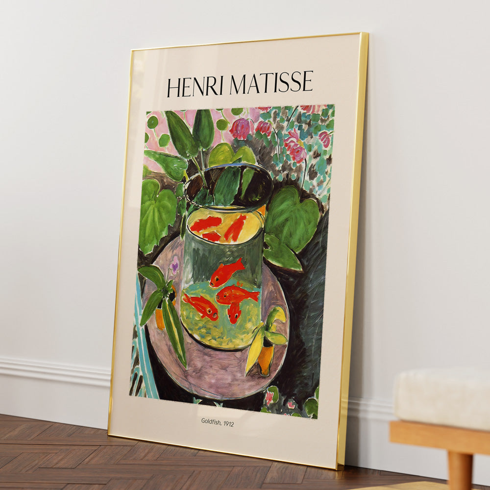 HENRI MATISSE - Goldfish, 1912 - XS / Matte Paper / Rolled Art - Nook At You