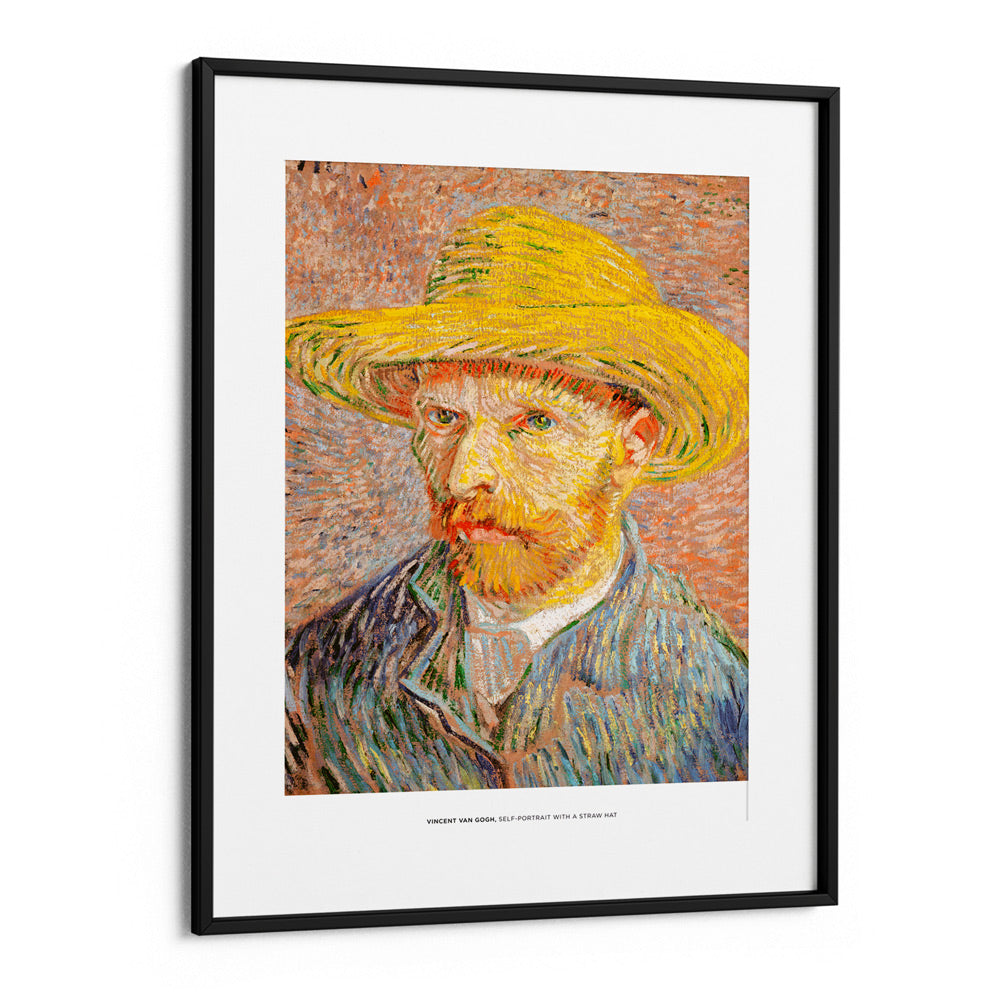 Vicent Van Gogh - Self-Portrait with a Straw Hat - XS / Matte Paper / Rolled Art - Nook At You