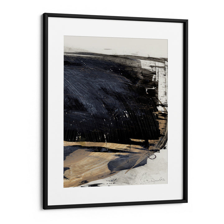 Snap No. 3 Abstract Artwork-Black Frame With Mount-Nook At You