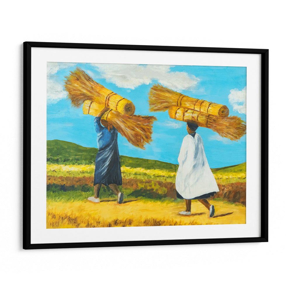 Balance by Colleen Hefer – African Landscape Painting - XS / Matte Paper / Rolled Art - Nook At You