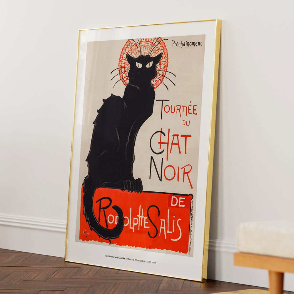 The Ophile Alexandre Steinlen - Tournee Du Chart Noir - XS / Matte Paper / Rolled Art - Nook At You