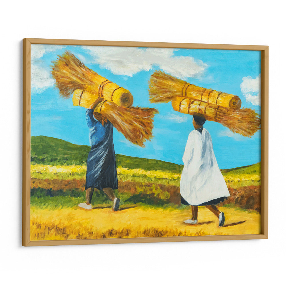 Balance by Colleen Hefer – African Landscape Painting - XS / Matte Paper / Rolled Art - Nook At You