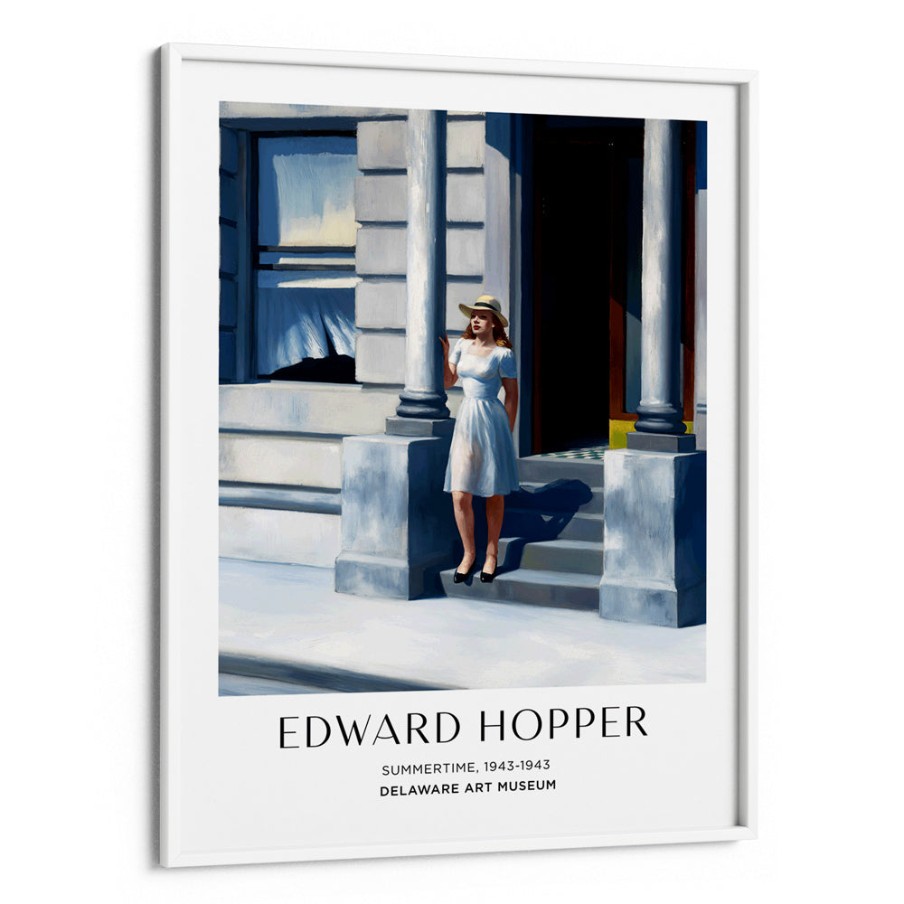 Edward Hopper - Summertime Exhibition Poster - XS / Matte Paper / Rolled Art - Nook At You