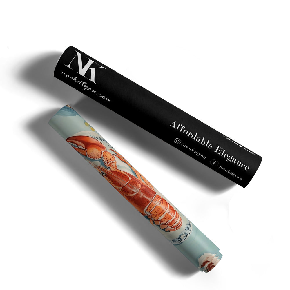 Gourmet Lobster Feast - XS / Matte Paper / Rolled Art - Nook At You