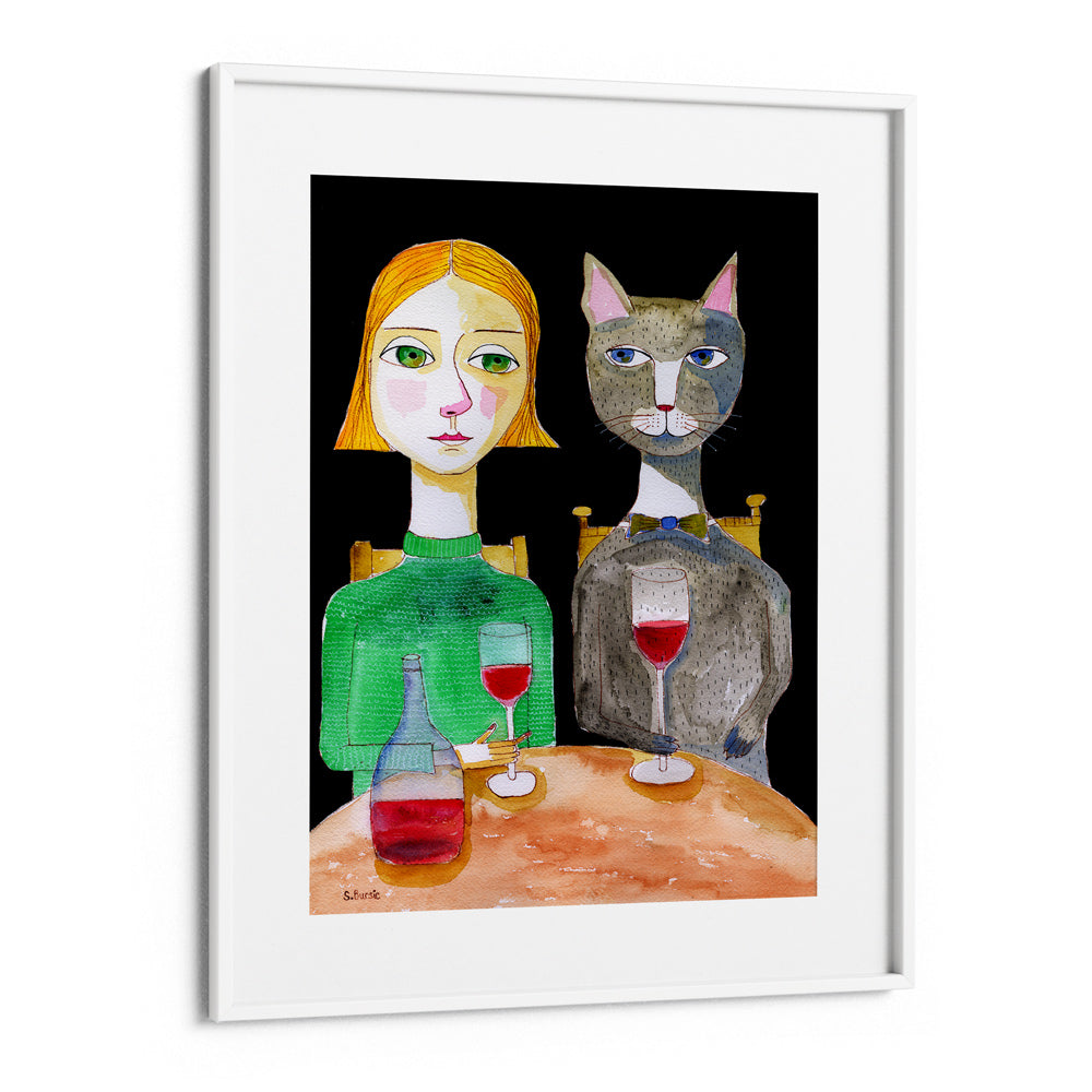 Best Friends - XS / Matte Paper / Rolled Art - Nook At You
