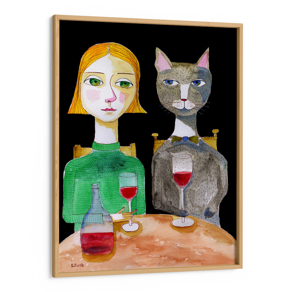 Best Friends - XS / Matte Paper / Rolled Art - Nook At You