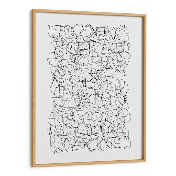 Circuitry Canvas Painting-Wooden Frame-Nook At You