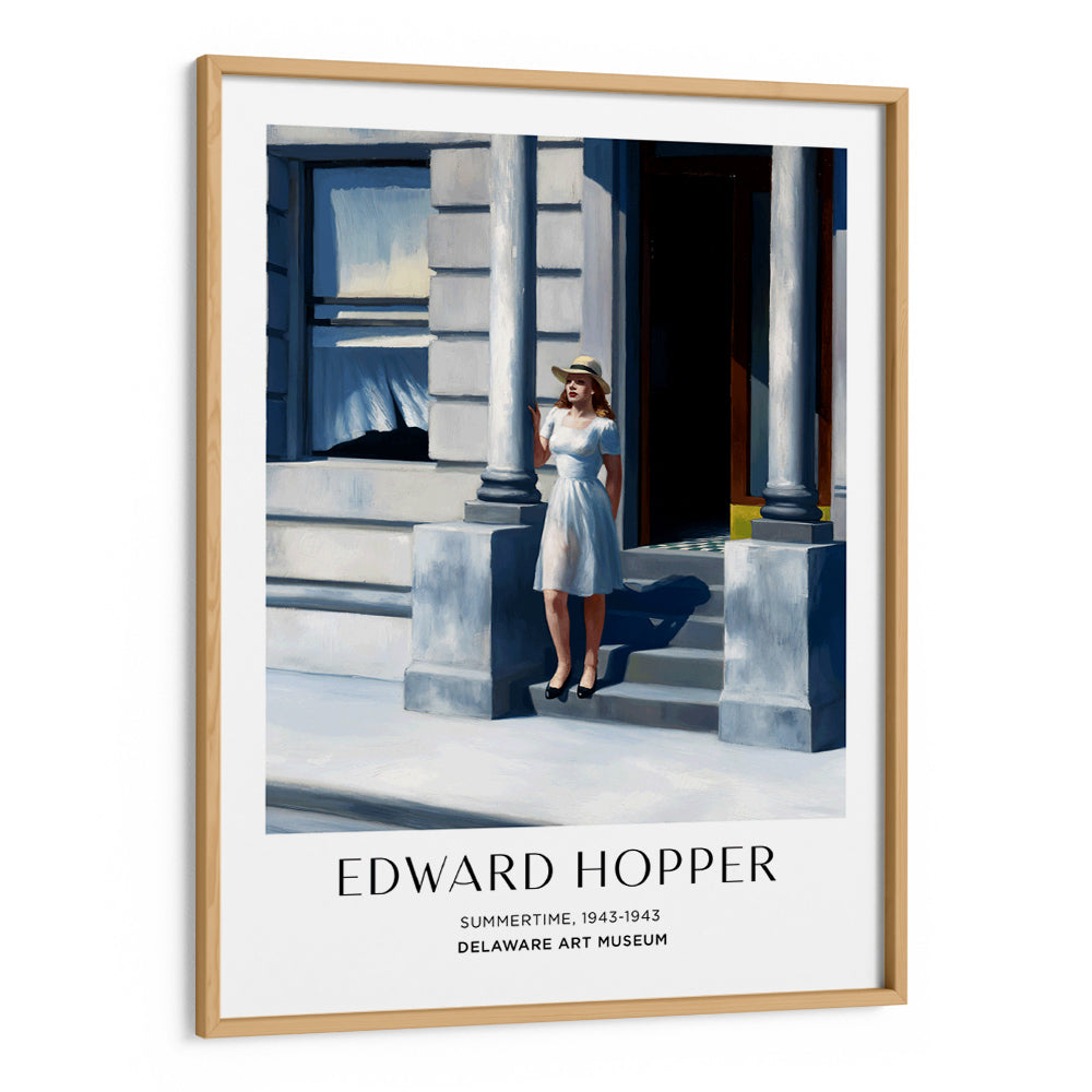 Edward Hopper - Summertime Exhibition Poster - XS / Matte Paper / Rolled Art - Nook At You