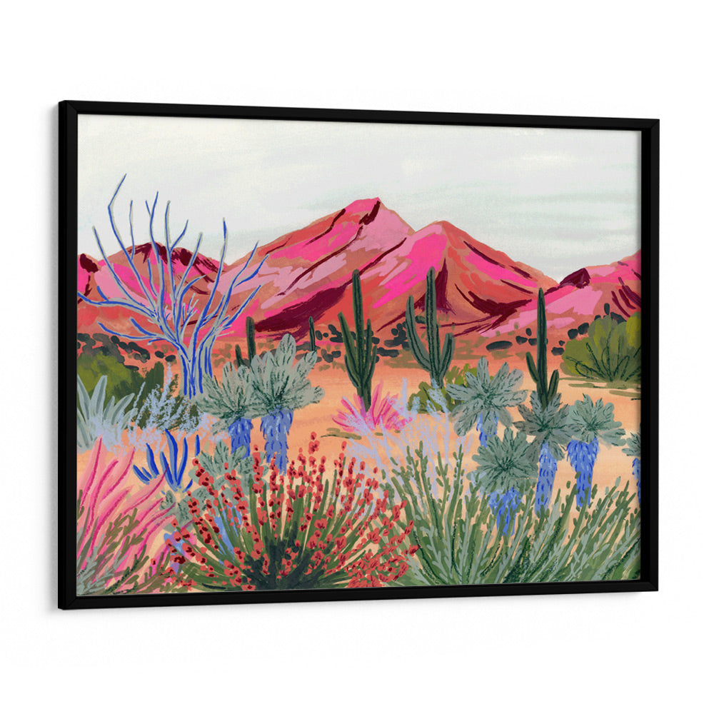Bright Desert Landscape Poster - XS / Matte Paper / Rolled Art - Nook At You