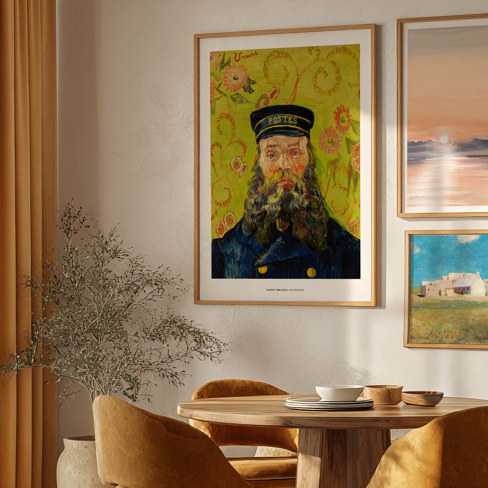 Vincent Van Gogh - The Postman - XS / Matte Paper / Rolled Art - Nook At You