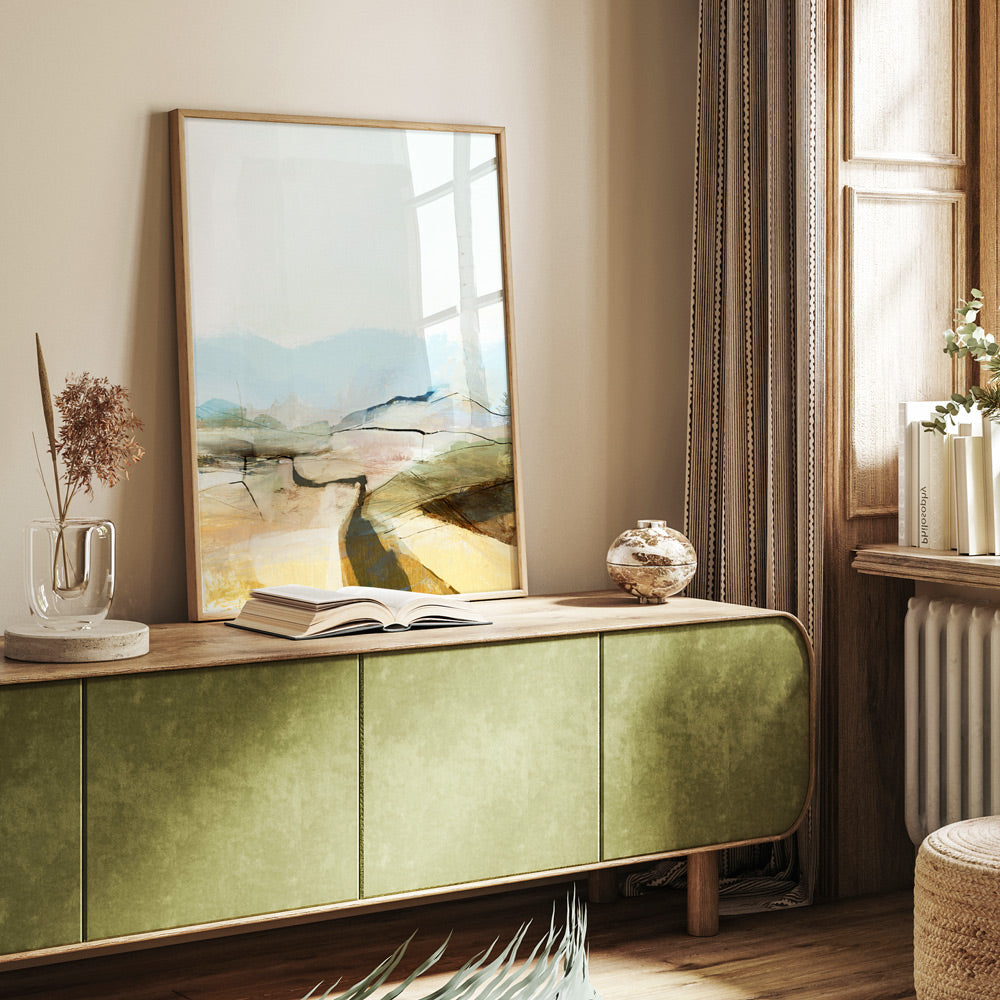 Countryview Canvas Painting-Rolled Art-Nook At You