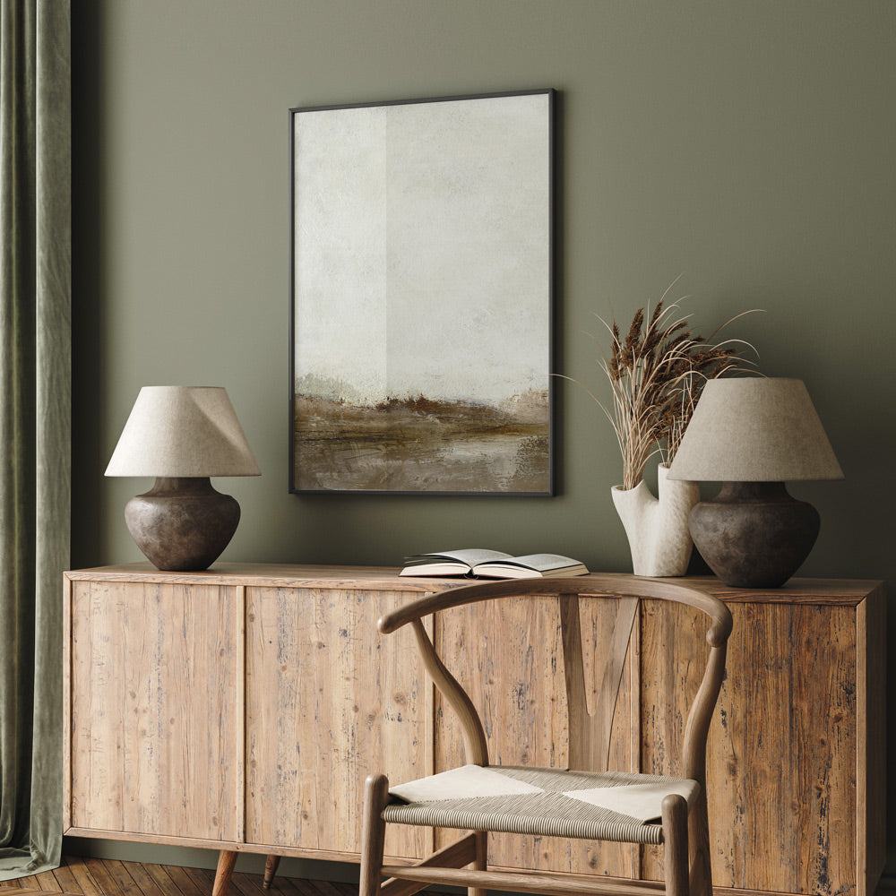 Away From Hear No.1 Abstract Art-Rolled Art-Nook At You