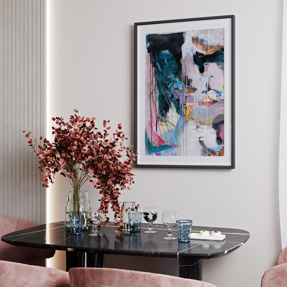 Statement No. 2 Canvas Painting - XS / Matte Paper / Rolled Art - Nook At You