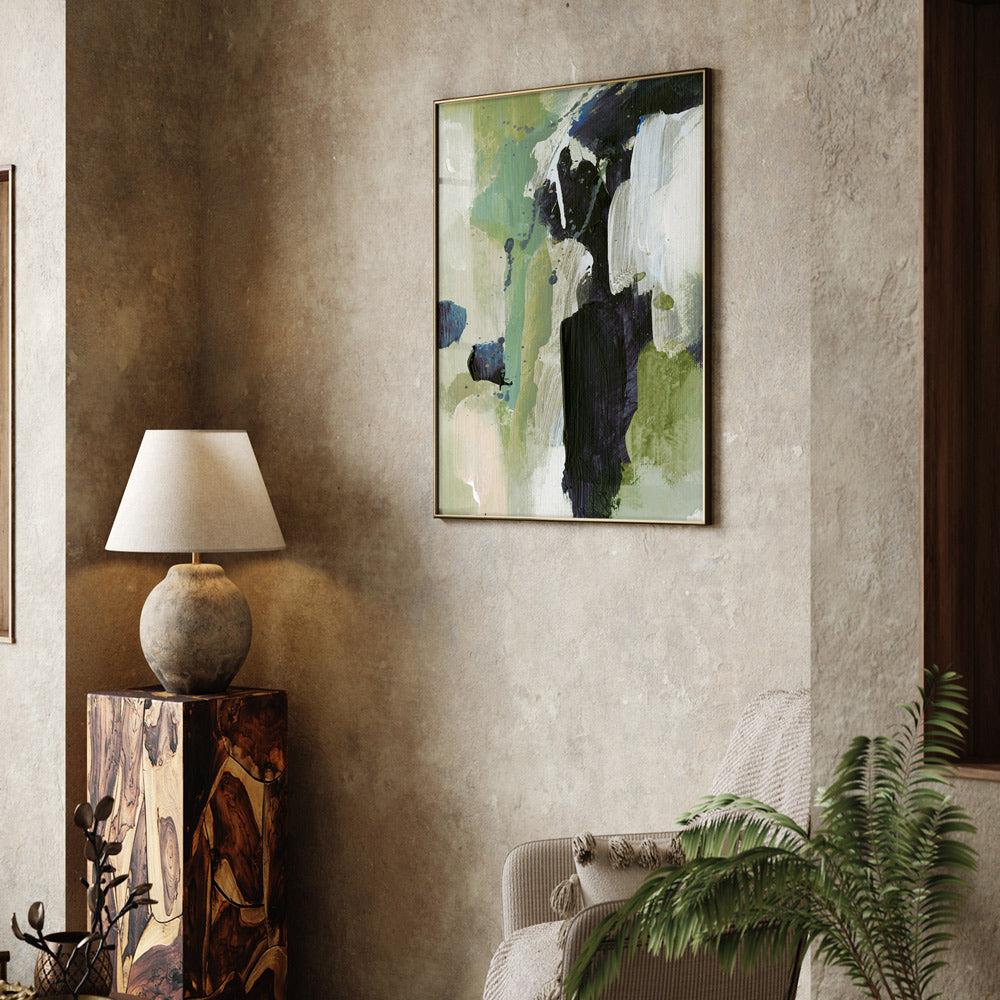 Waterfall Canvas Painting-Rolled Art-Nook At You