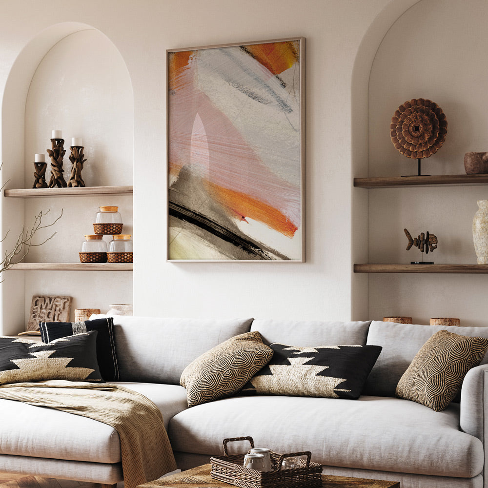 Light Canvas Painting-Rolled Art-Nook At You