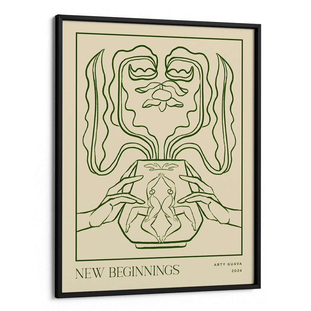 New Beginnings Canvas Painting - XS / Matte Paper / Rolled Art - Nook At You