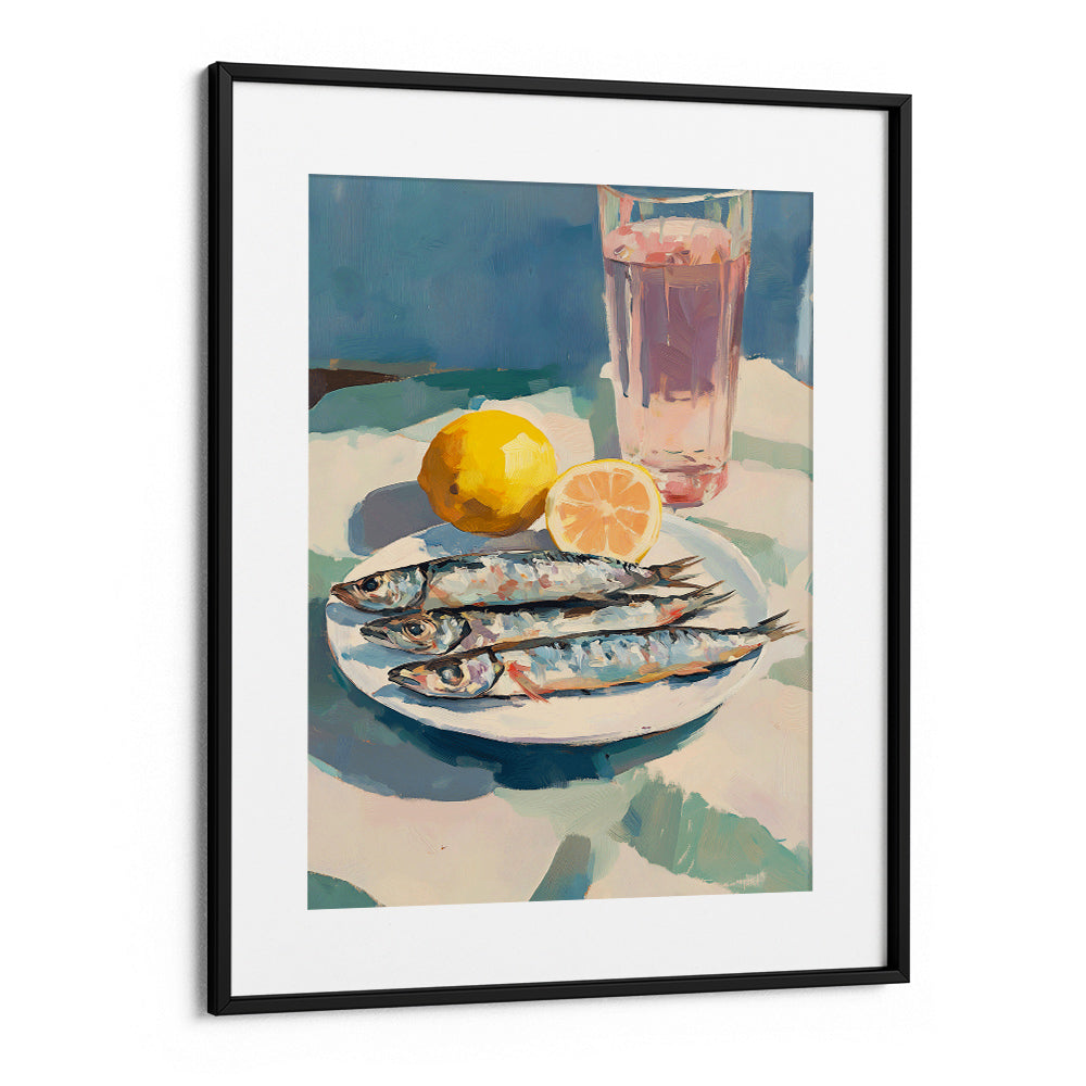 Sardines at Noon Wall Art Poster - XS / Matte Paper / Rolled Art - Nook At You