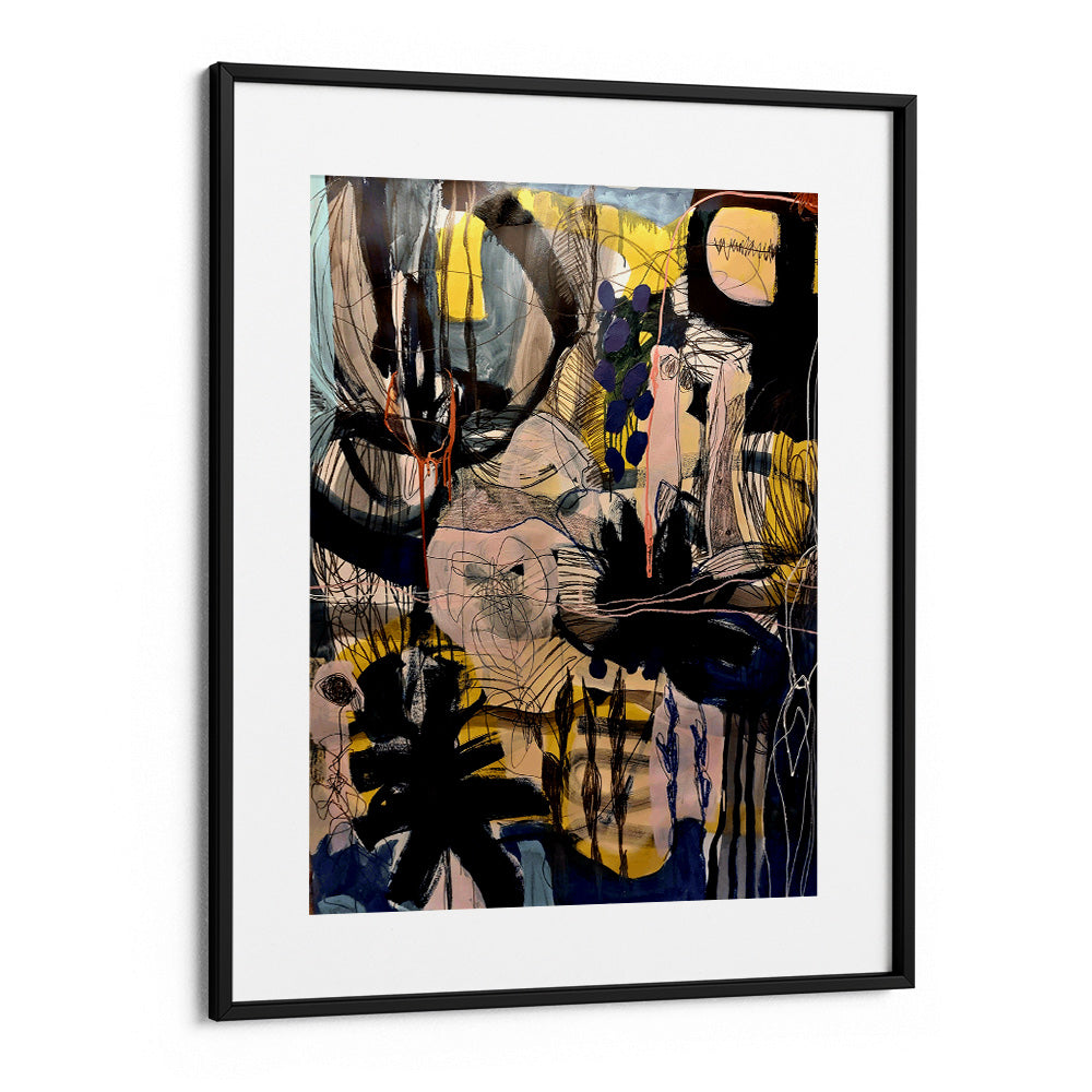 Chaotic Harmony Abstract Painting - XS / Matte Paper / Rolled Art - Nook At You