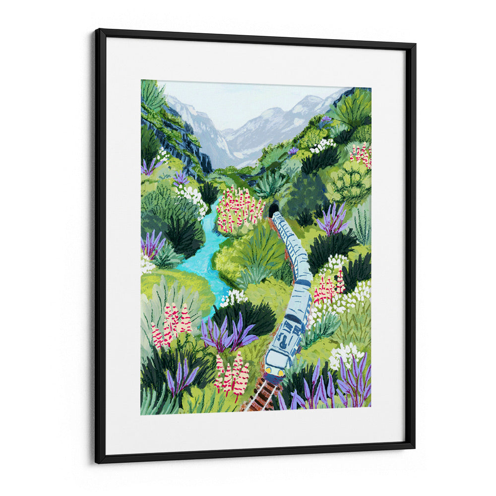 Train Travel Wall Art Poster - XS / Matte Paper / Rolled Art - Nook At You