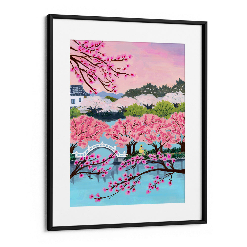 Blossom Ride wall art poster - XS / Matte Paper / Rolled Art - Nook At You