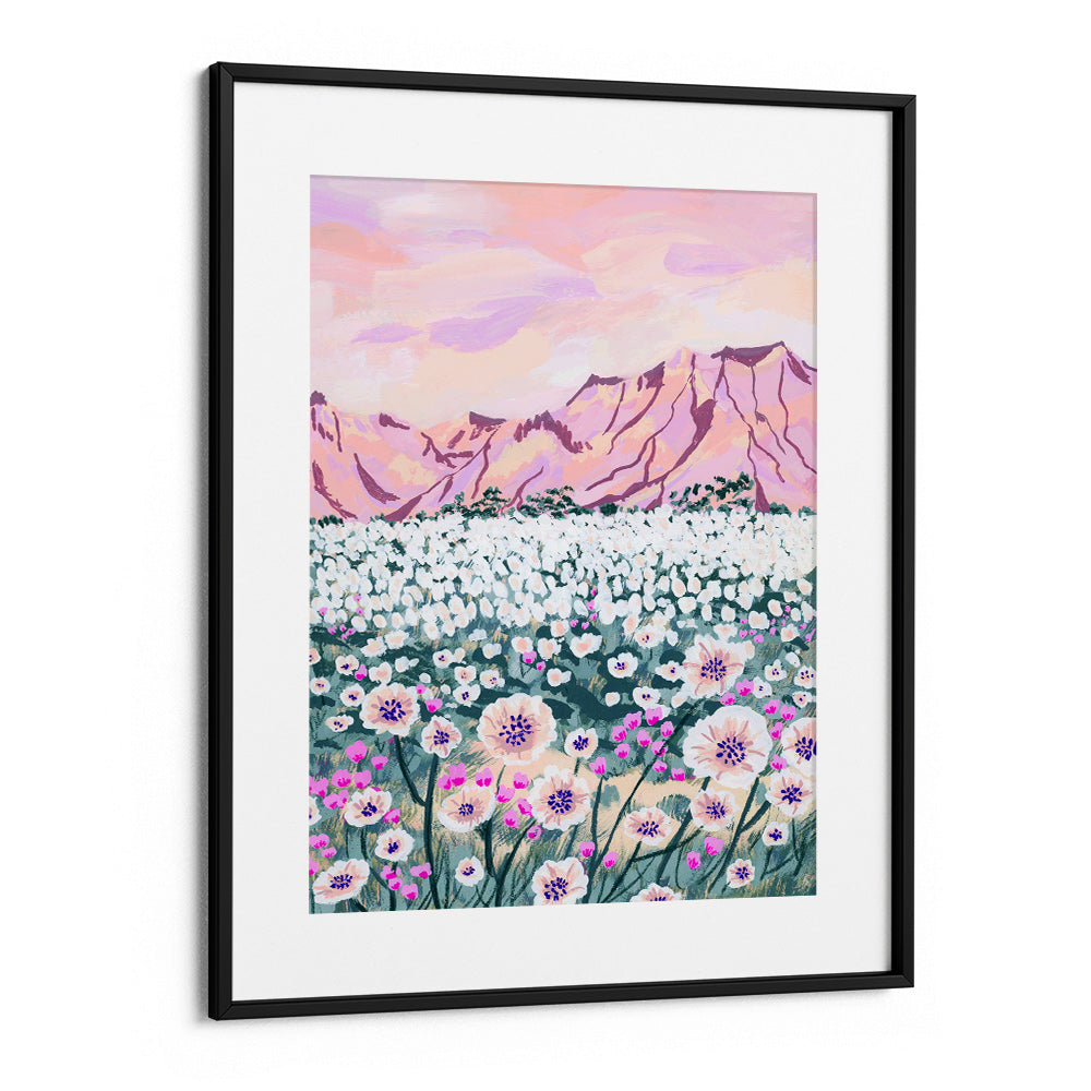 Pink Desert  Landscape Art Print - XS / Matte Paper / Rolled Art - Nook At You