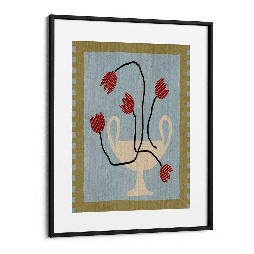 Tangled Bloom Canvas Painting - XS / Matte Paper / Rolled Art - Nook At You