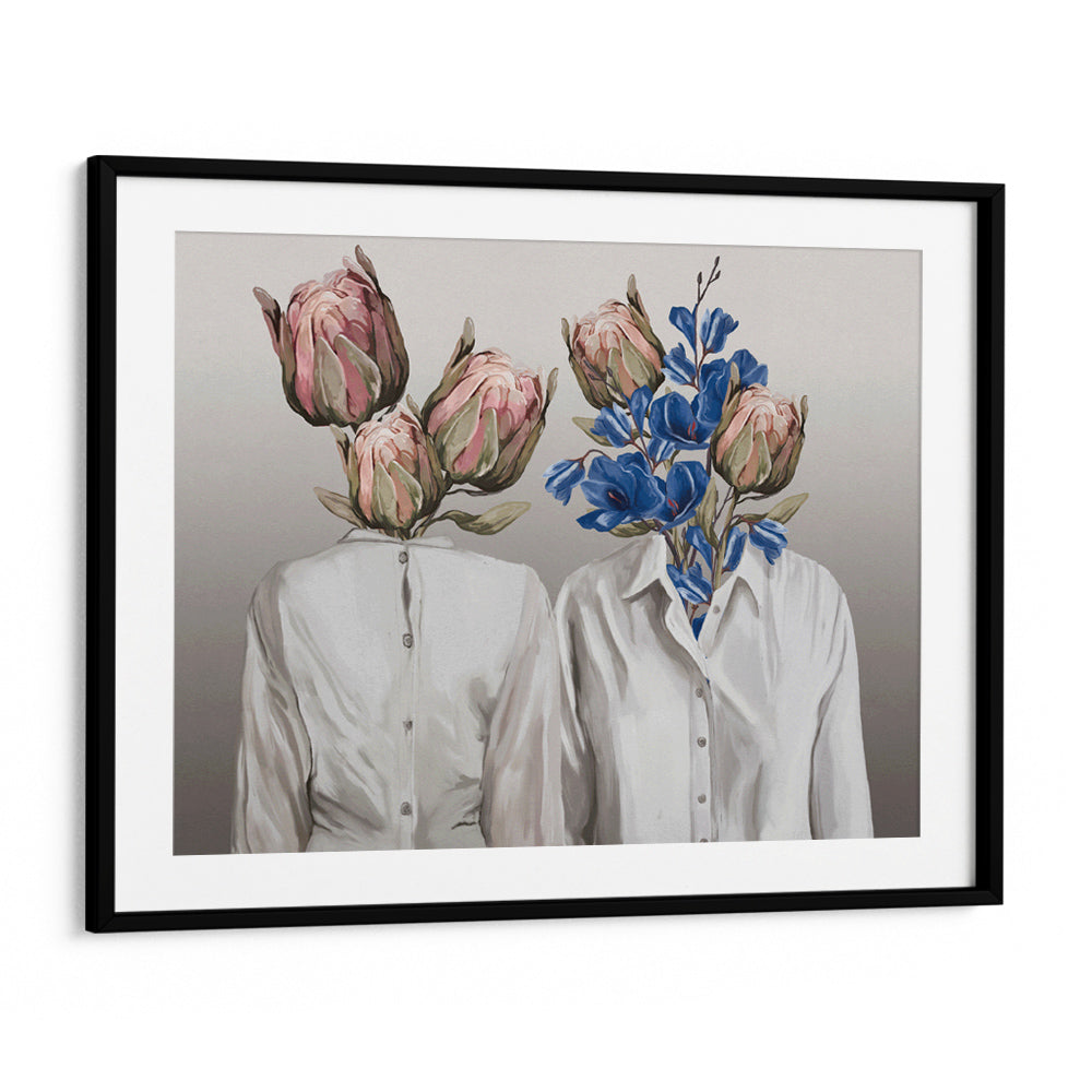 Botanical Souls Floral Head Wall Art - XS / Matte Paper / Rolled Art - Nook At You