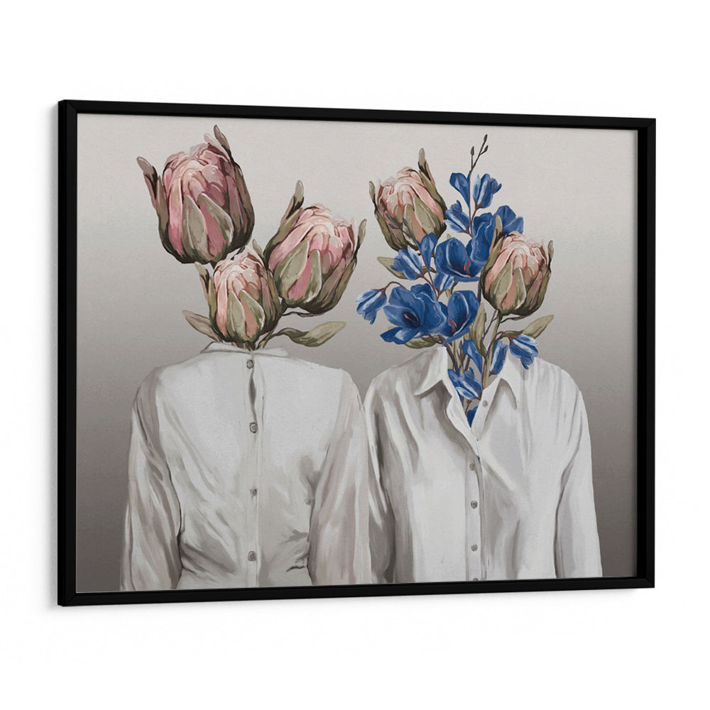 Botanical Souls Floral Head Wall Art - XS / Matte Paper / Rolled Art - Nook At You