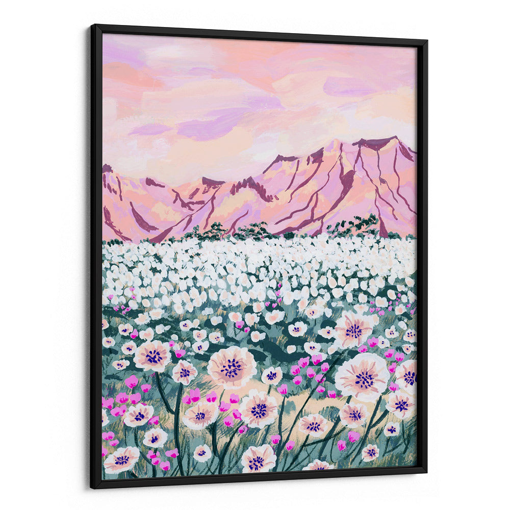 Pink Desert  Landscape Art Print - XS / Matte Paper / Rolled Art - Nook At You