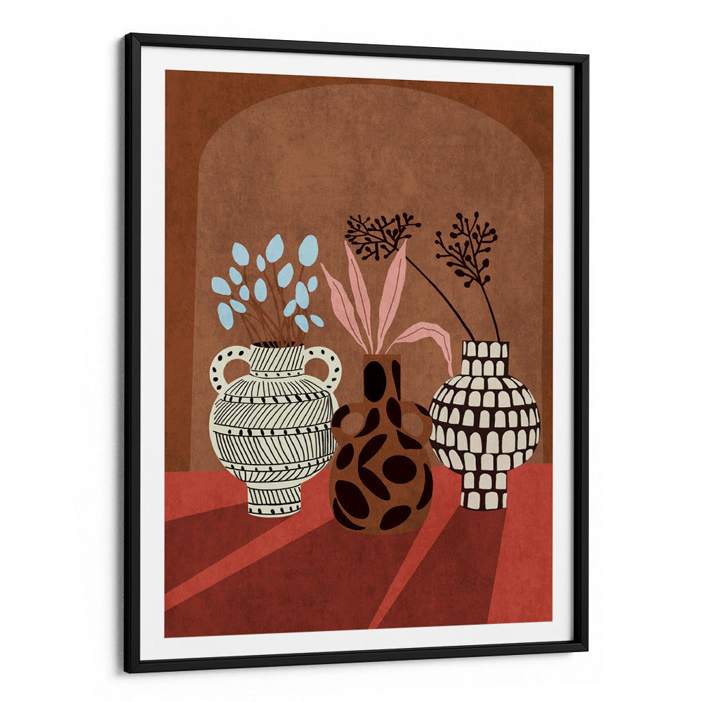 Vases of Verona Boho Art - XS / Matte Paper / Rolled Art - Nook At You