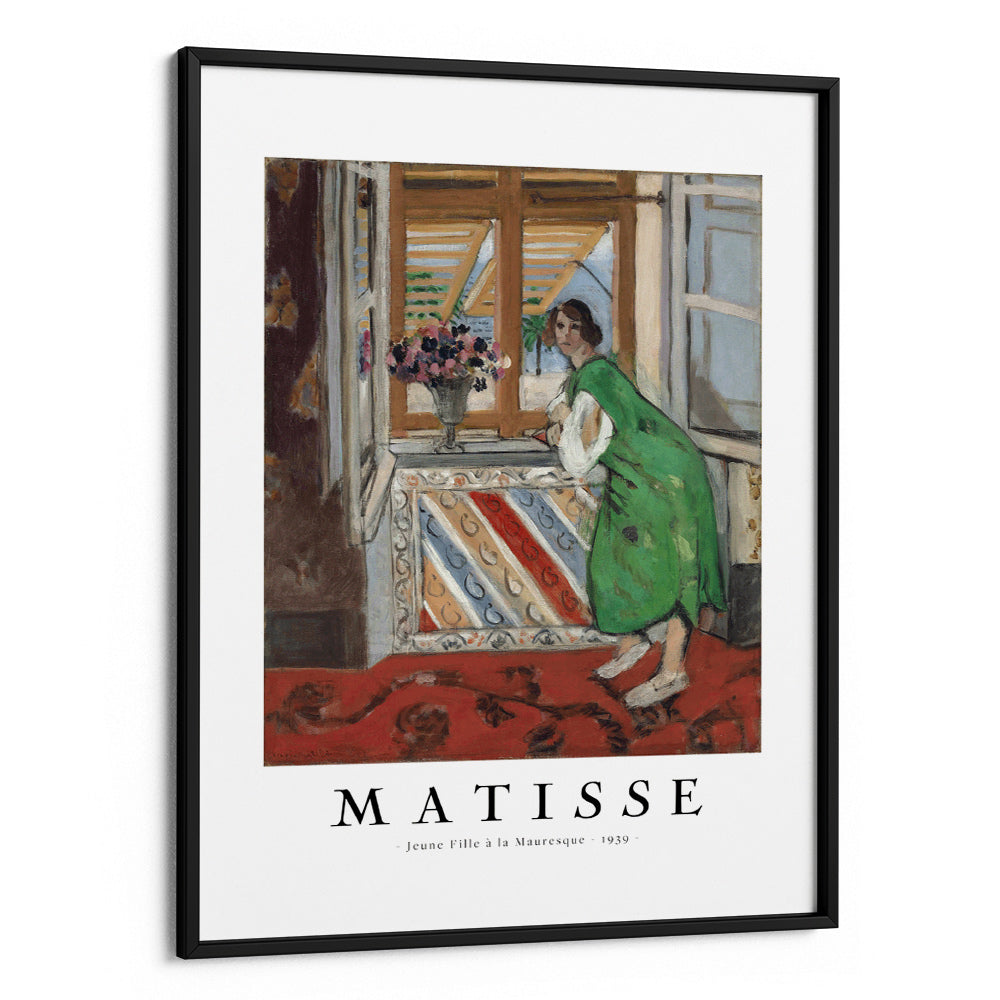 Jeune Fille a La Mauresque 1939 Wall Art Poster - XS / Matte Paper / Rolled Art - Nook At You