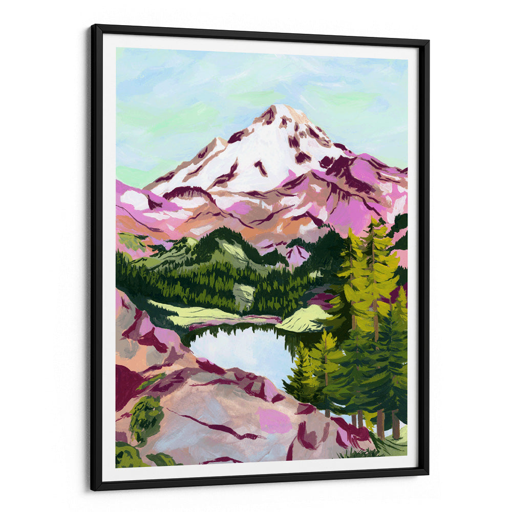 Chain Lakes Landscape Wall Art - XS / Matte Paper / Rolled Art - Nook At You