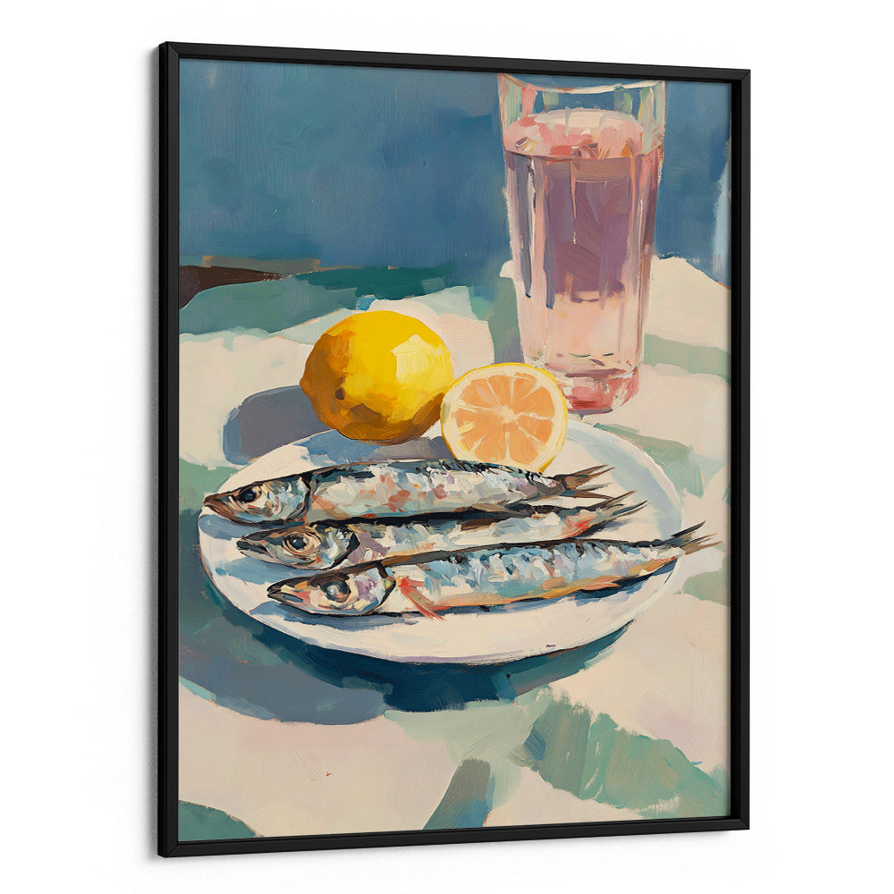 Sardines at Noon Wall Art Poster - XS / Matte Paper / Rolled Art - Nook At You