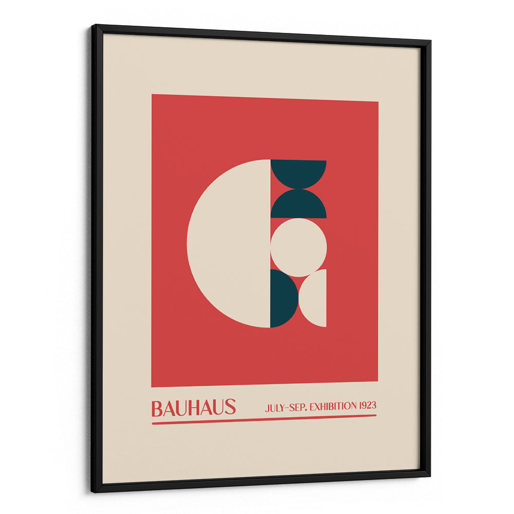 Bauhaus - Geometric Harmony II Canvas Painting - XS / Matte Paper / Rolled Art - Nook At You