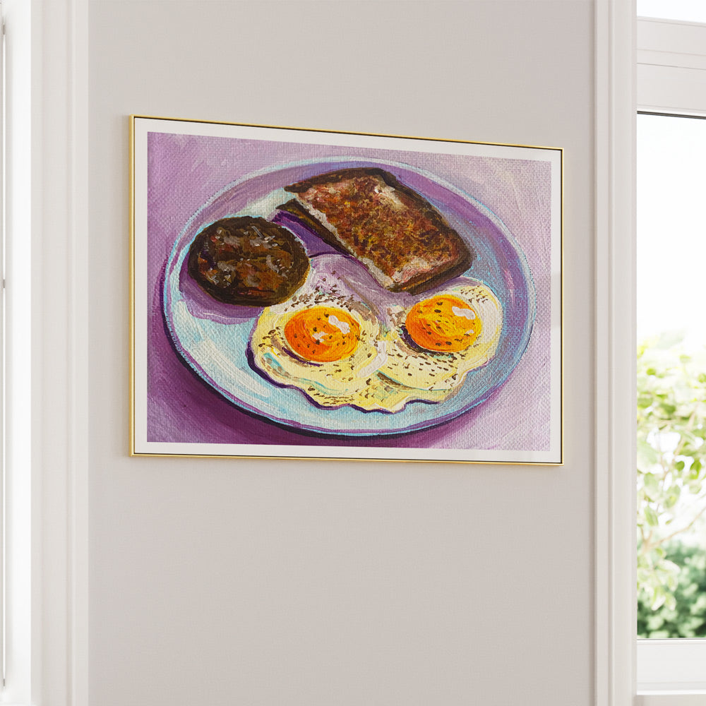 Breakfast - XS / Matte Paper / Rolled Art - Nook At You