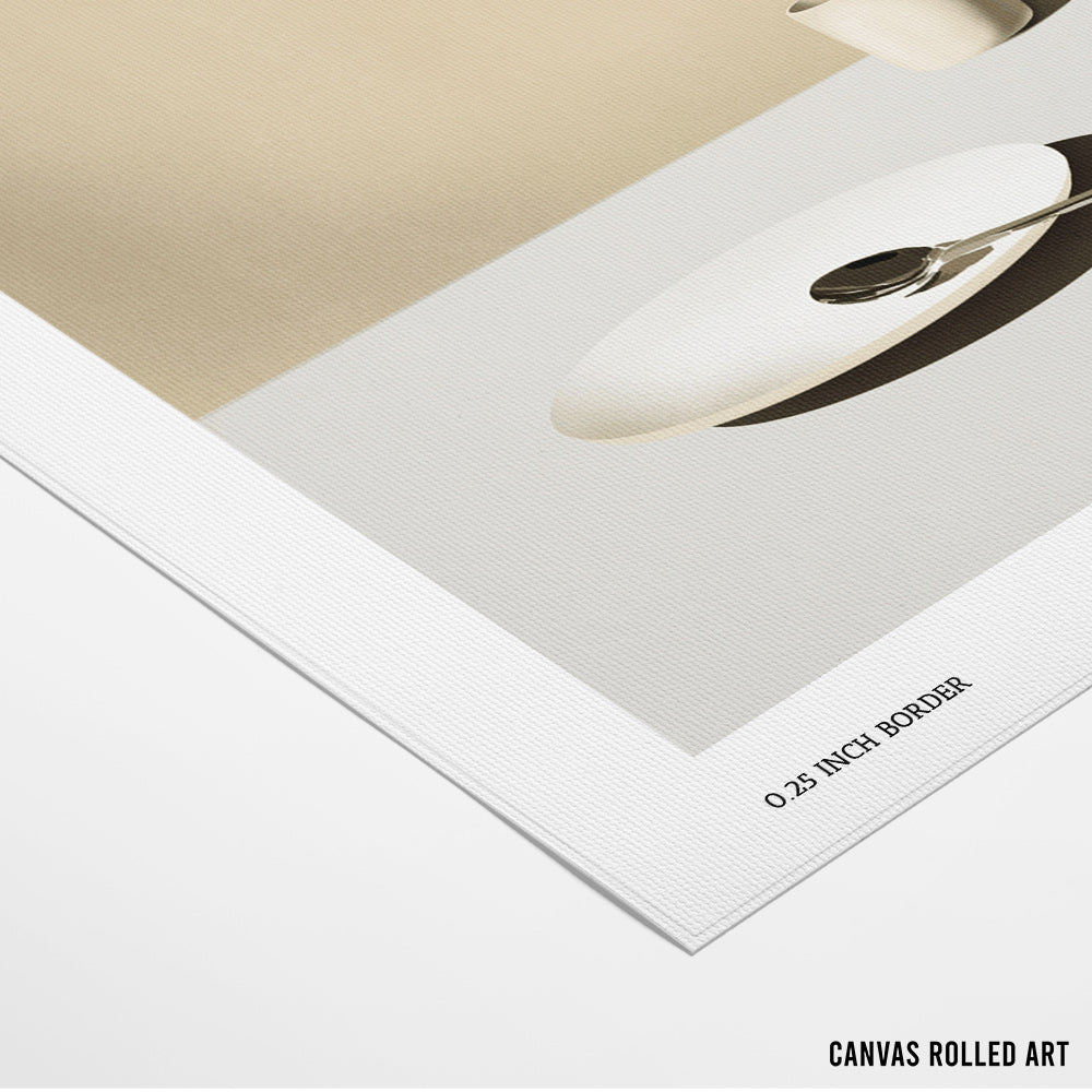 Breakfast Table Wall Art Print - XS / Matte Paper / Rolled Art - Nook At You