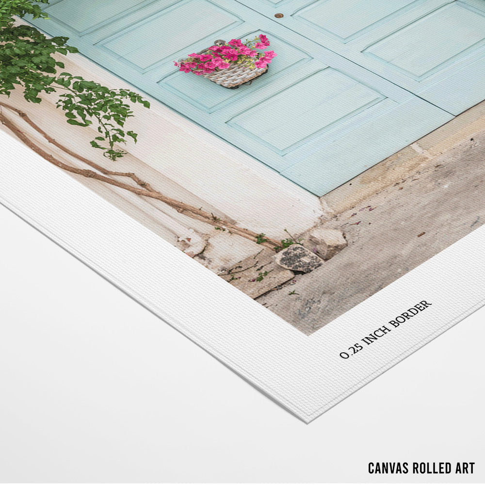 Botanical Facade Aesthetic Wall Art - XS / Matte Paper / Rolled Art - Nook At You