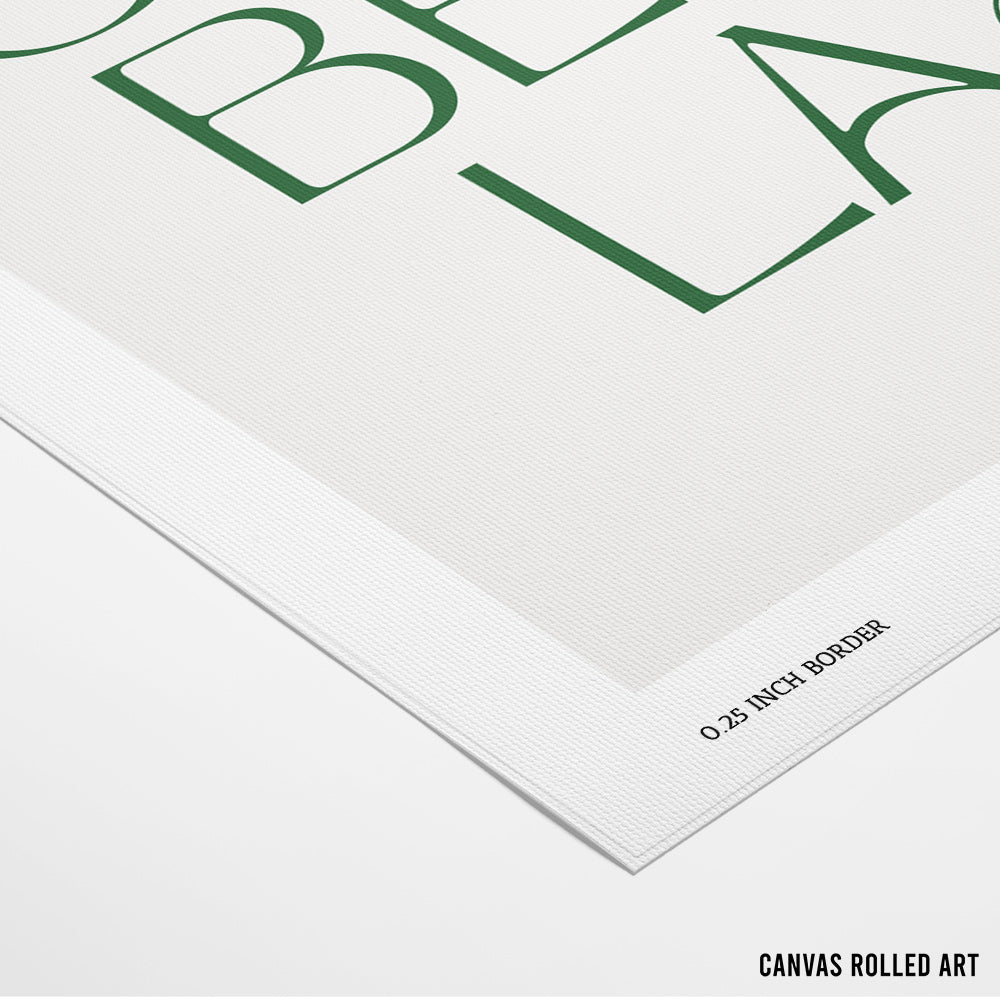 Ciao Bella Quote Wall Art Poster - XS / Matte Paper / Rolled Art - Nook At You