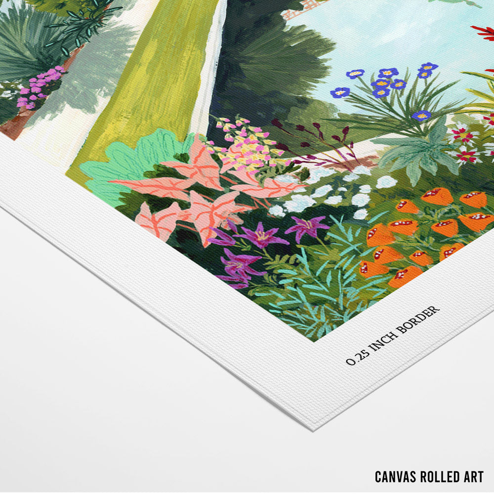 Balboa Park Landscape Wall Art - XS / Matte Paper / Rolled Art - Nook At You