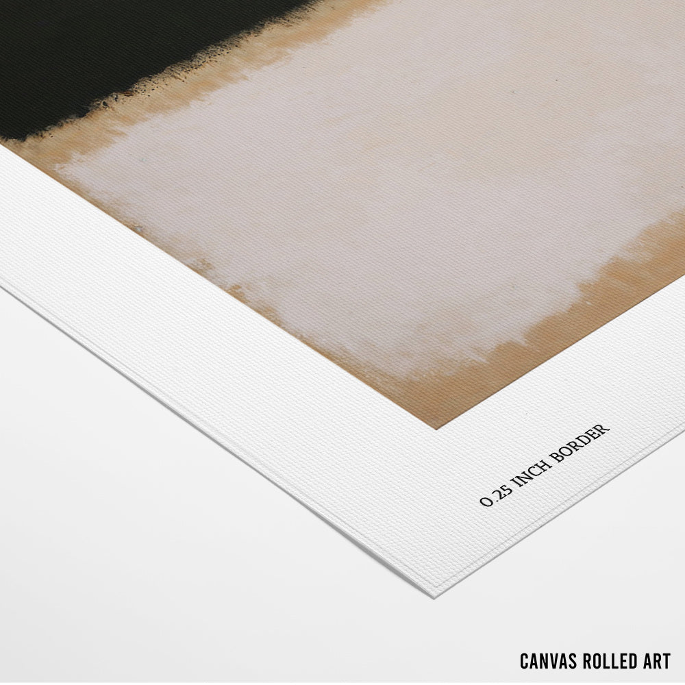 Contrast Horizons Abstract Painting - XS / Matte Paper / Rolled Art - Nook At You
