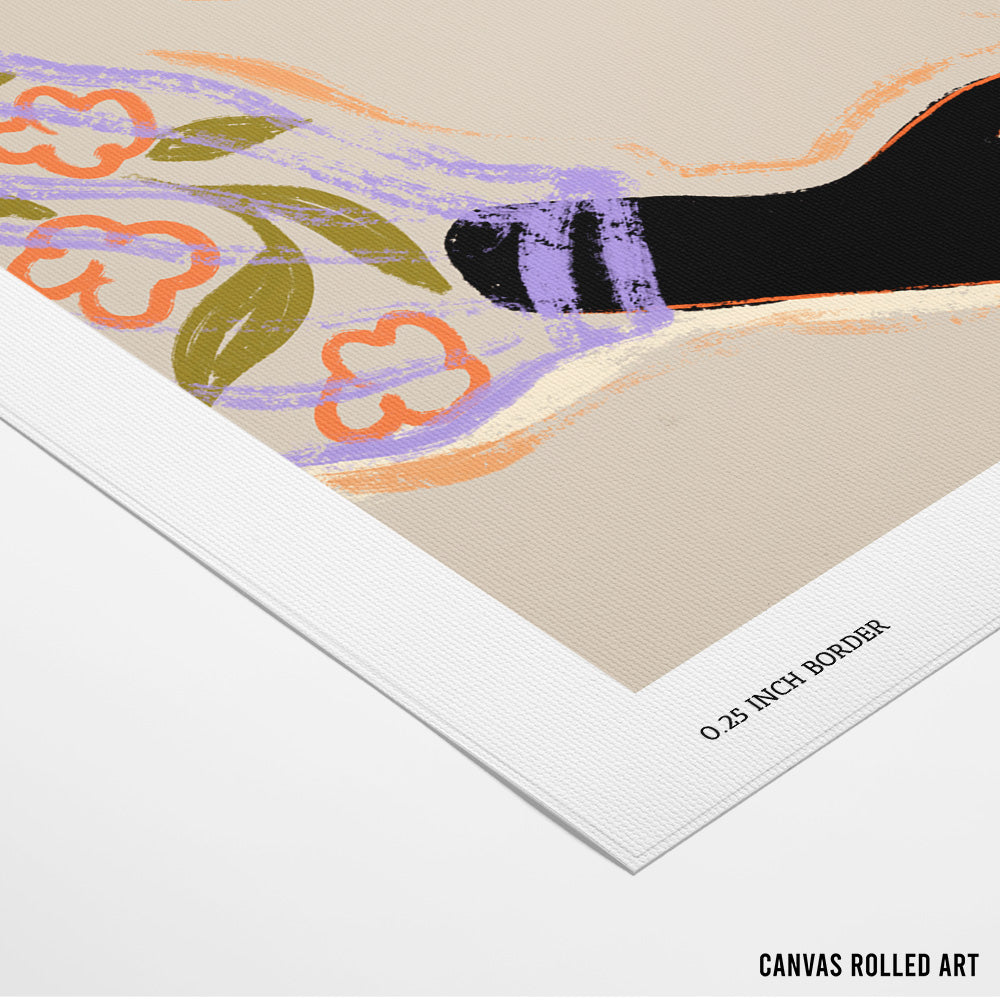 Embrace The Sun Canvas Prints - XS / Matte Paper / Rolled Art - Nook At You