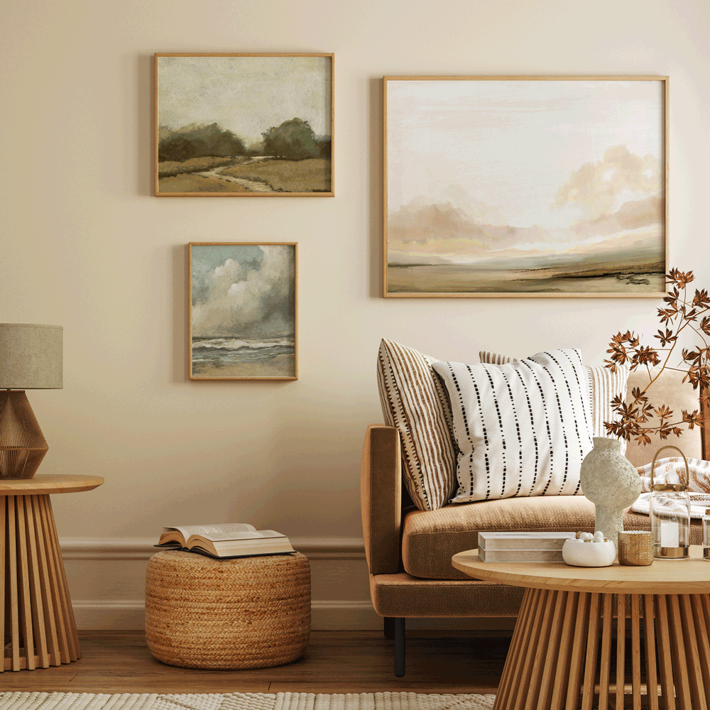 Golden Hour Retreat Set of 3-Rolled Art-Nook At You