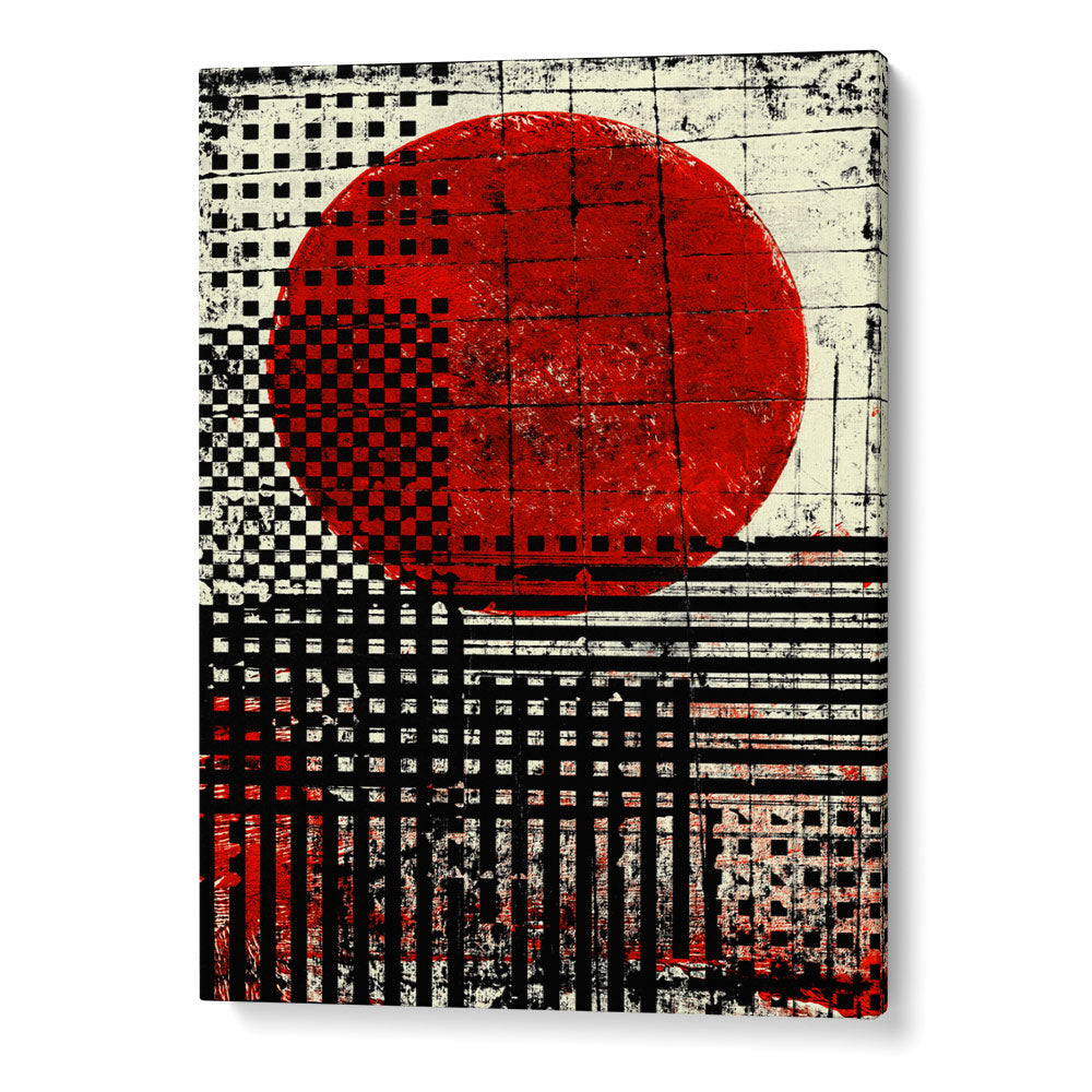 Empire Sun Canvas Painting - XS / Matte Paper / Rolled Art - Nook At You