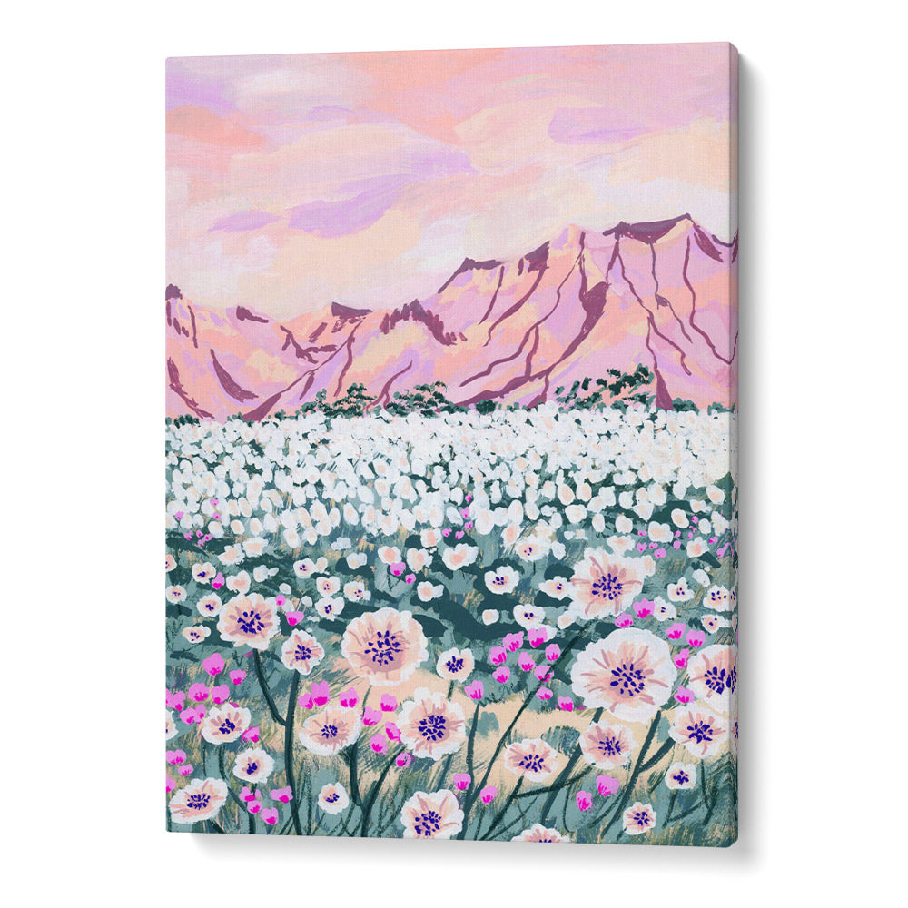 Pink Desert  Landscape Art Print - XS / Matte Paper / Rolled Art - Nook At You