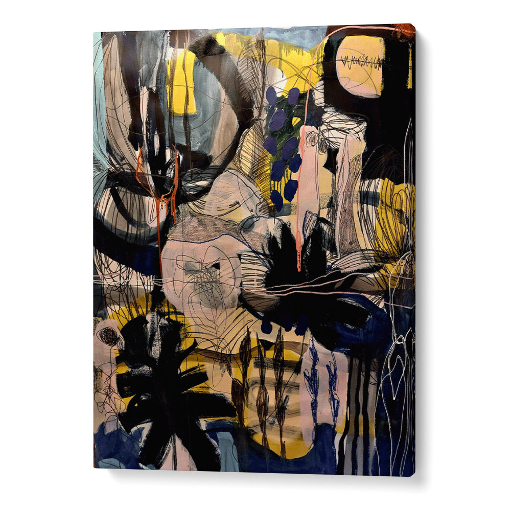 Chaotic Harmony Abstract Painting - XS / Matte Paper / Rolled Art - Nook At You